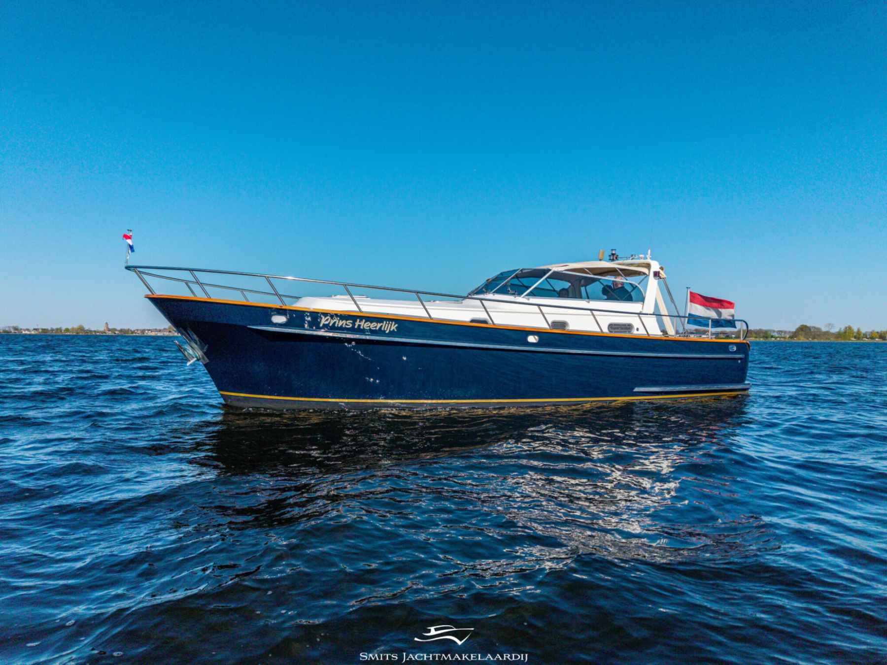 Motorboot Tryvia 1100 OK Cabrio Spiegeldeur