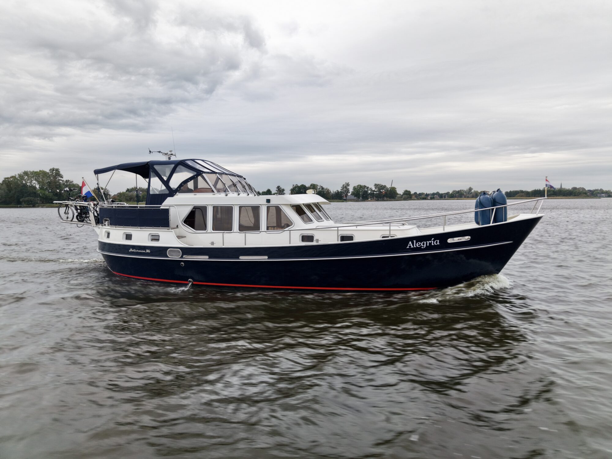 Motorboot Holterman Kotter 46 Stabilizers