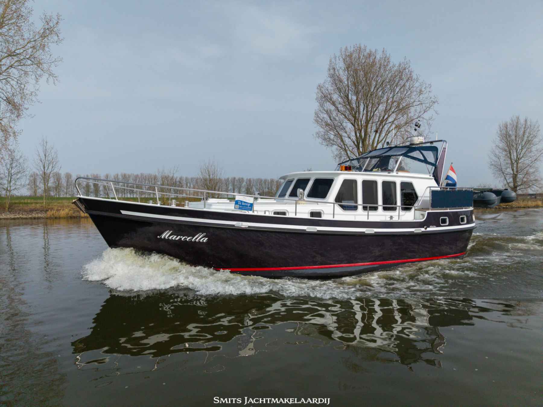 Motorboot Alm Spitsgatkotter 12.80 AK Cabrio