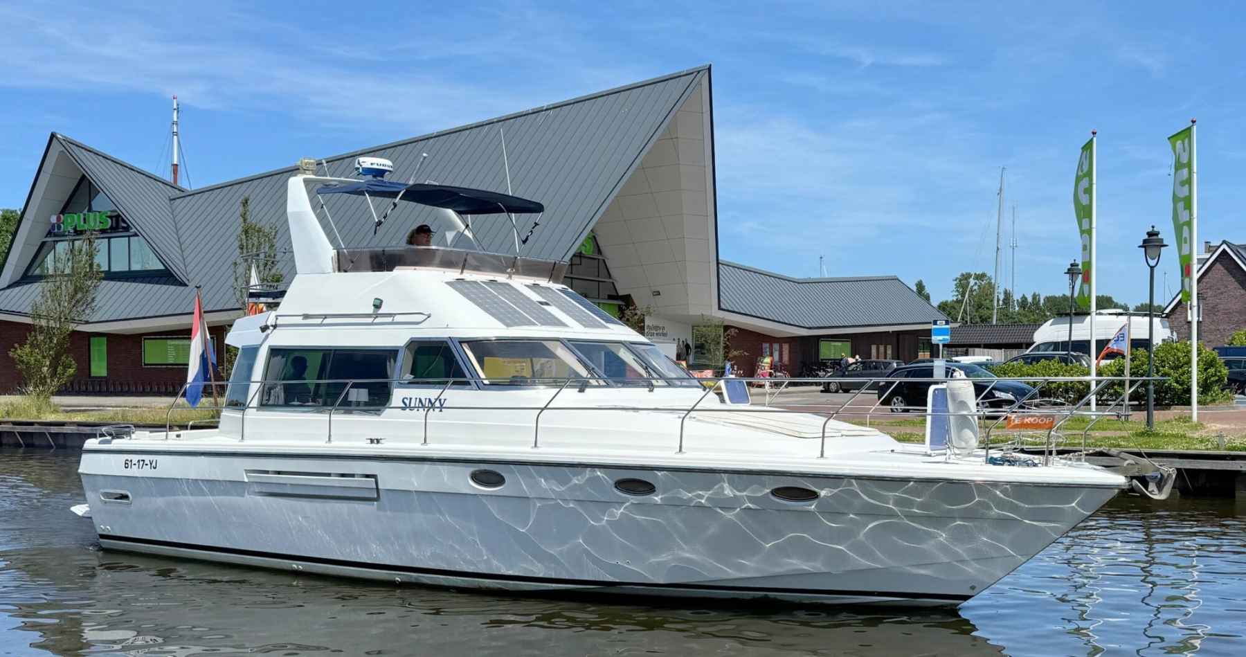 Motorboot Whitewater Wolfe 46 Flybridge
