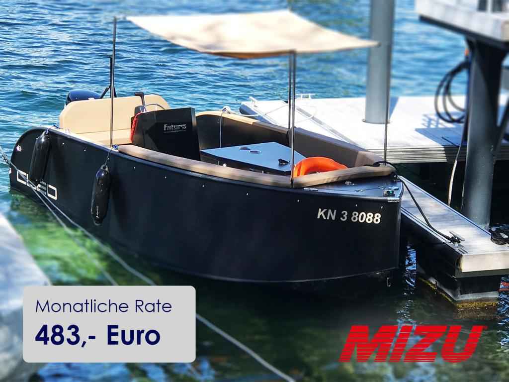 Motorboot Futuro ZX 20 mit Bodenseezulassung 80PS 2021