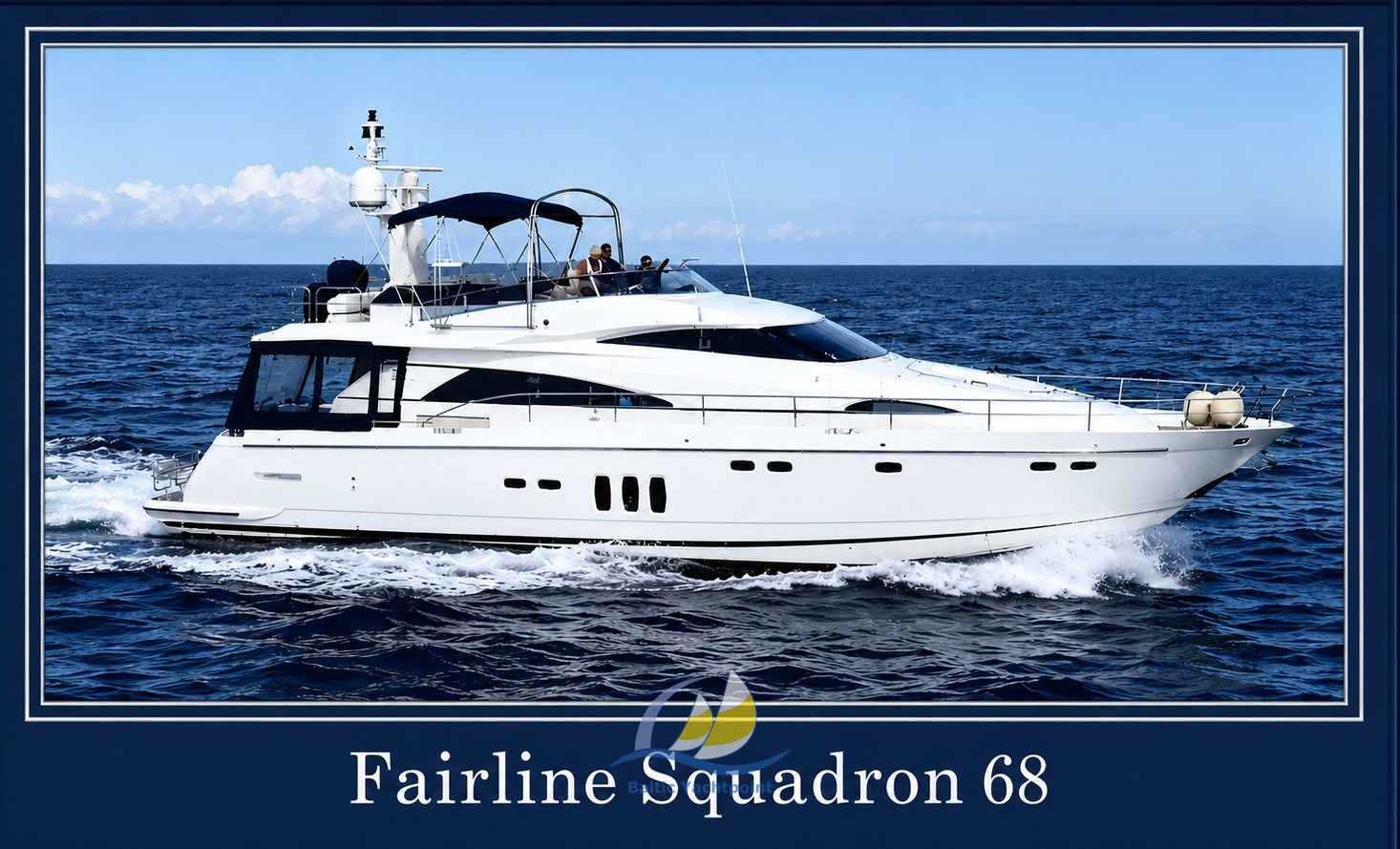 Motorboot Fairline Squadron 68