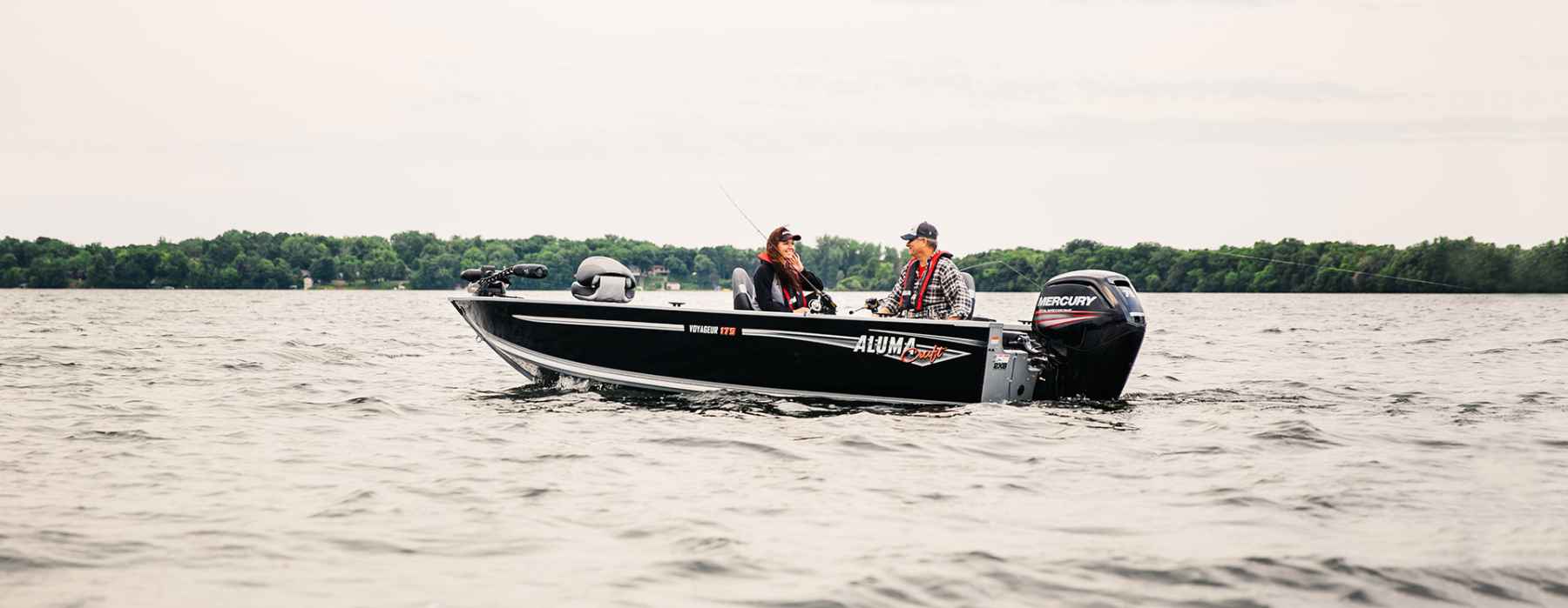 Motorboot AlumaCraft Voyageur 175 Tiller