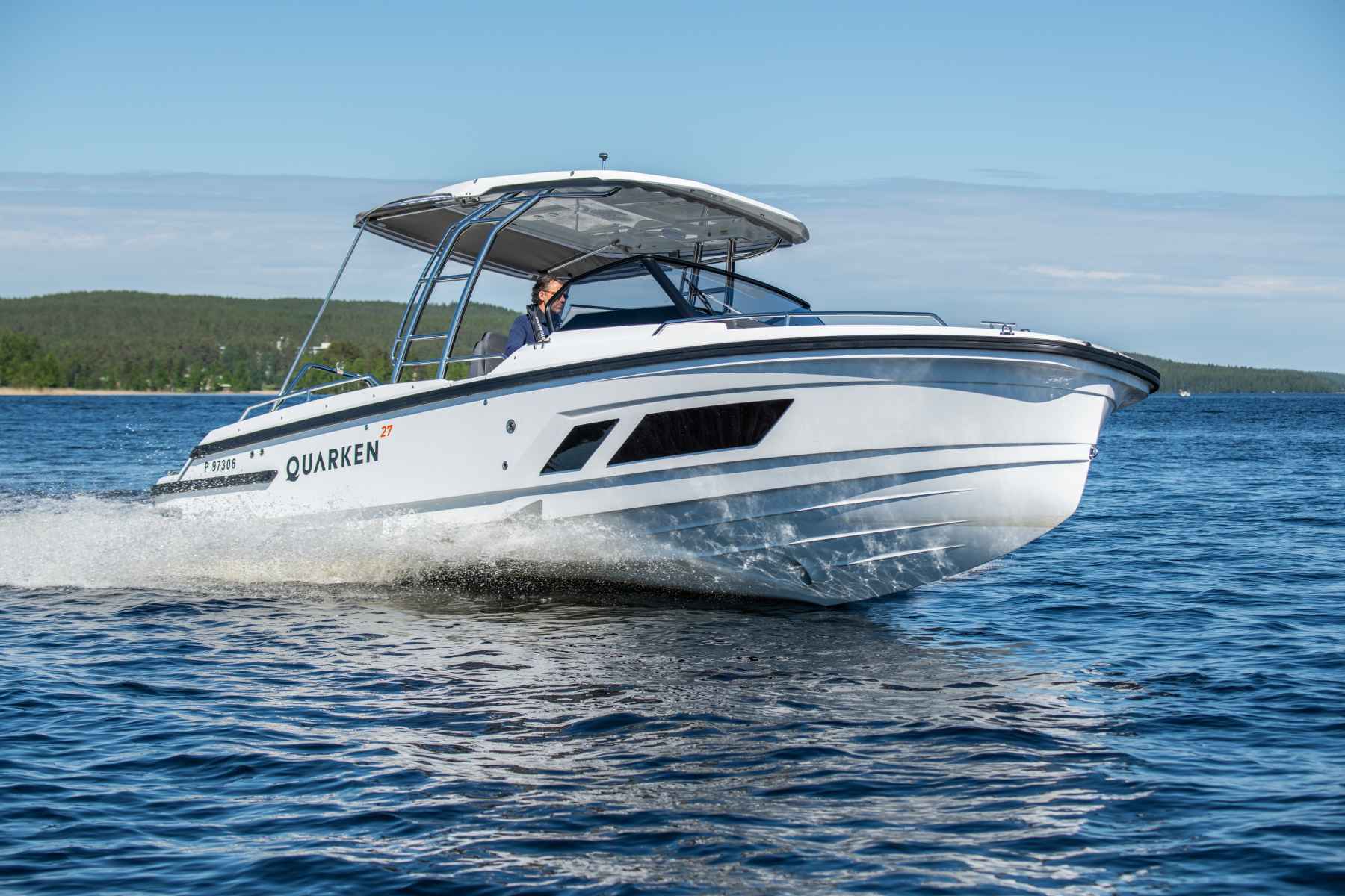 Motorboot Quarken 27 T-Top